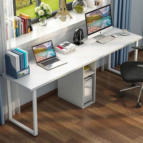 Incredible Dual Desk Home Office With New Ideas Home Decorating Ideas