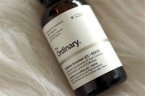 Independent studies have shown that topical use of. Review Serum The Ordinary Caffeine Solution 5% + EGCG ...