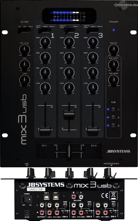 Jb Systems › Mix3 Usb › Mixer Gearbase Djresource