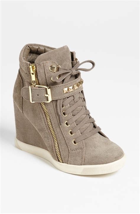 A wide variety of steve madden shoes options are available to you, such as rubber, pvc, and tpr. Steve Madden 'Obsess' Wedge Sneaker | Fashion boots, Boots ...