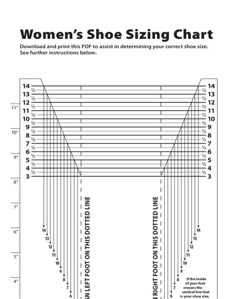 Women S Shoe Size Measurement Chart My Xxx Hot Girl
