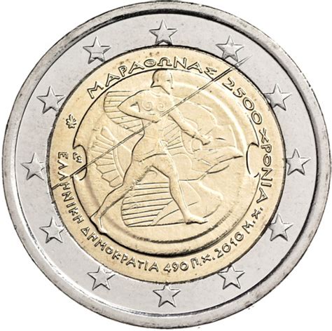 2 Euro Gedenkmünzen 2 Euro Sondermünzen 2 Euro Münzen Griechenland 2