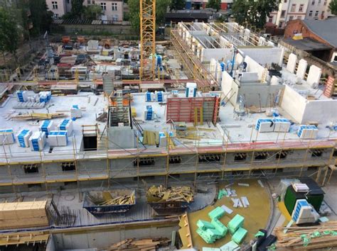 Brücke der solidarität · wohnung · garten · balkon zimmer: Unser Neubau wächst weiter | WG Solidaritaet