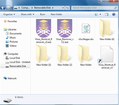 It works well as a shortcut virus remover tool. Infotech UiTM Sarawak: Cara remove virus shortcut