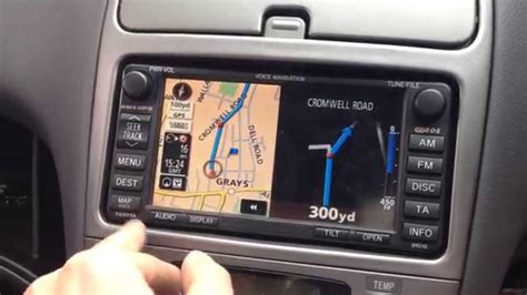 Log into map update toolbox. Toyota Sat Nav B9010 - YouTube