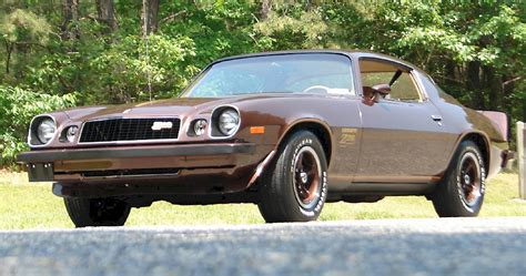 Brown 1977 Gm Chevrolet Camaro Paint Cross Reference