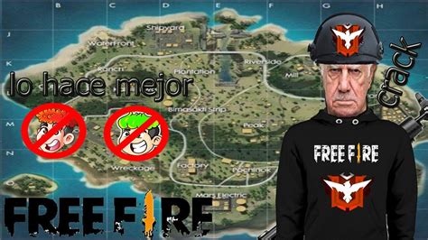 Cuando estás dentro de la partida, invasión zombie, duelo de escuadras u hora pico, es lo mismo. "SEÑOR MAYOR JUEGA POR PRIMERA VEZ FREE FIRE Y LO HACE ...