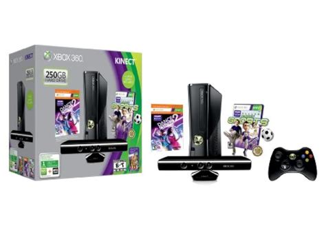 Xbox 360 250gb With Kinect Holiday Value Bundle Very Good 4z Ebay