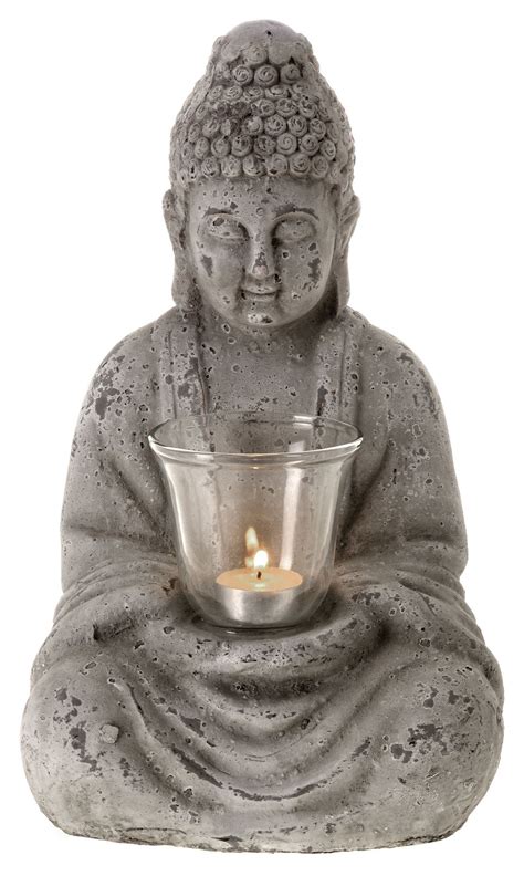 4.5 out of 5 stars (310) $ 36.38. Sitting Buddha Statuette with Candle Holder | ZIZO ...