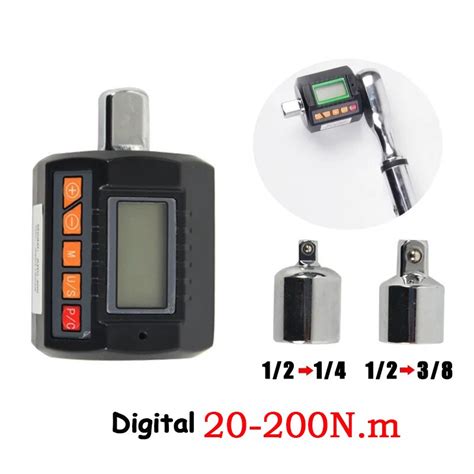 Medidor De Torque Medição Com Chave Ajustável 3 8 Digital Tester