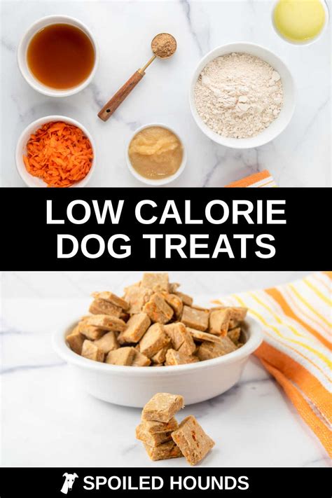 Homemade Low Calorie Dog Treats Spoiled Hounds