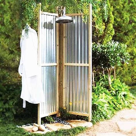 15 Outdoor Shower Designs Modern Backyard Ideas Garden