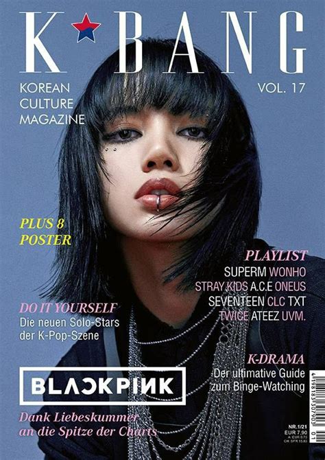 Lisa K Bang Magazine Cover Blackpink