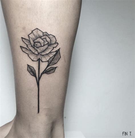 Small rose tattoo design on the ankle. 70+ Gorgeous Rose Tattoos That Put All Others To Shame ...