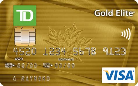 Be prepared to enter your personal information to verify your identity and. Apply for a TD Gold Elite Visa Card | TD Canada Trust