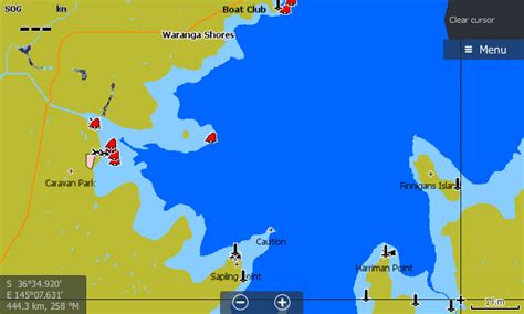 Bestill selvbetjent innlosjering i waranga basin, waranga shores på nettet. Waranga Basin Map Card - Charted Waters