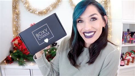BoxyCharm December 2016 Unboxing And Review YouTube