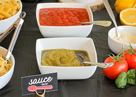 .toppings recipes on yummly | chicken primavera alfredo pasta, sausage & pepper alfredo pasta, fettuccine alfredo pasta worth dying for. Build Your Own Pasta Bar + Free Printables - Somewhat Simple