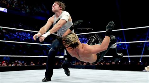 Dean Ambrose Vs Seth Rollins And Kane Photos Wwe