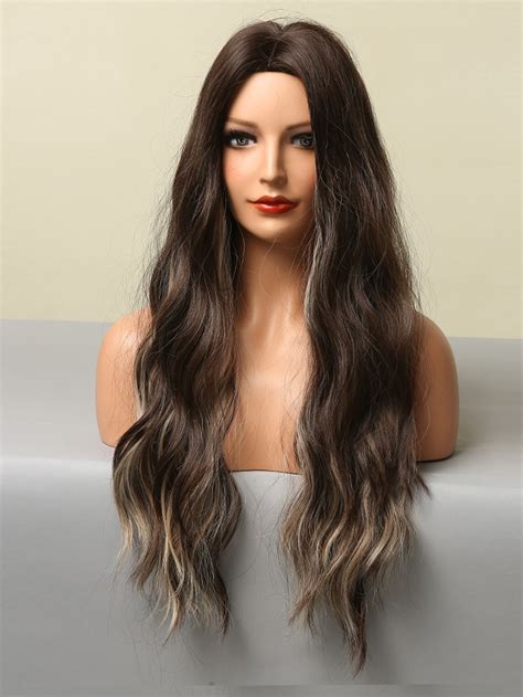 Natural Long Curly Wig