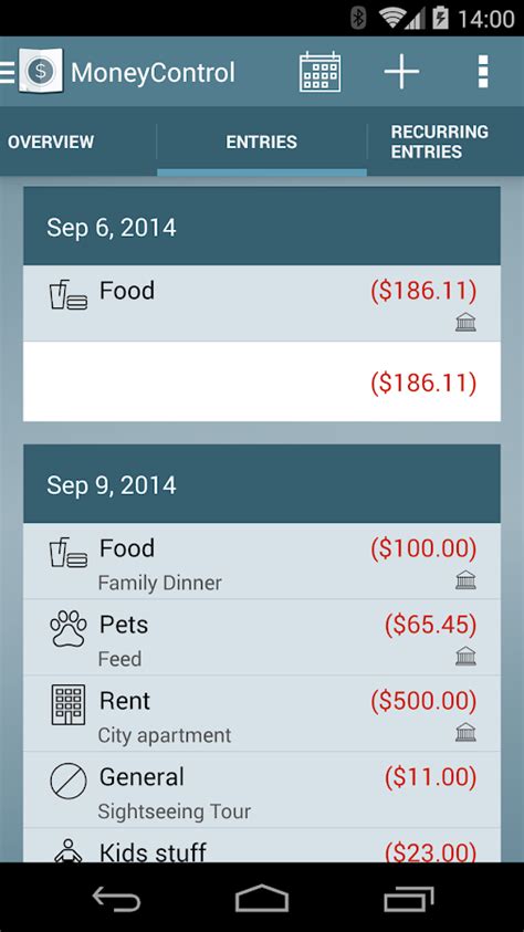 There are opinions about moneycontrol yet. MoneyControl Expense Tracking - Android Apps on Google Play