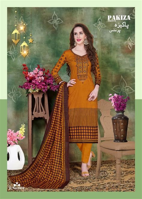 Pakiza Prints Vol 23 Cotton Karachi Ladies Suits Summer Collection