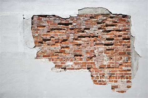 Pink floyd — another brick in the wall. How to Create Faux Exposed Brick Wall Using Venetian ...