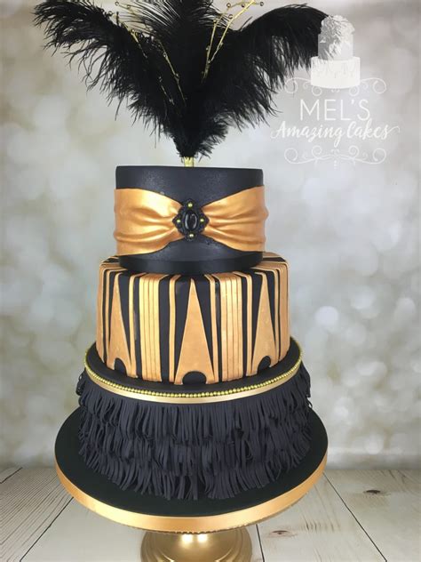Great Gatsby Wedding Cake Mels Amazing Cakes