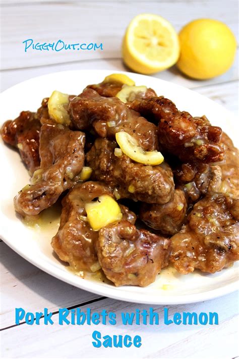 Add riblets and stir to coat well. Lemon Glazed Pork Riblets | Pork riblets, Pork glaze, Pork ...