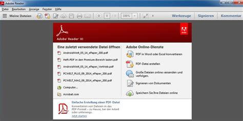 Adobe acrobat reader is an advanced pdf reader that provides you with a wide variety of options, as well as some editing features that make this tool the most advanced one on the market. Adobe Acrobat Reader DC - PC-WELT