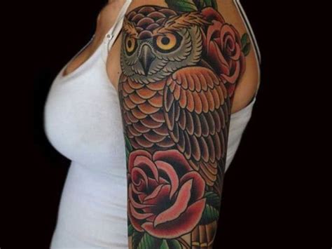 15 Cute Owl Tattoo Designs And Meanings Styles At Life