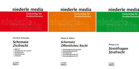 Zum privatrecht nicht stets exklusiv erfolgt. Verlag niederle media Shop