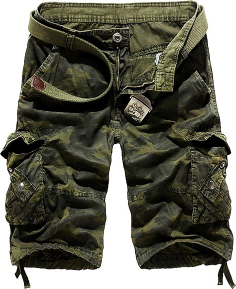 FLYF Cargo Shorts Herren Bermudas Sommer Cargo Hose Männer Kurze