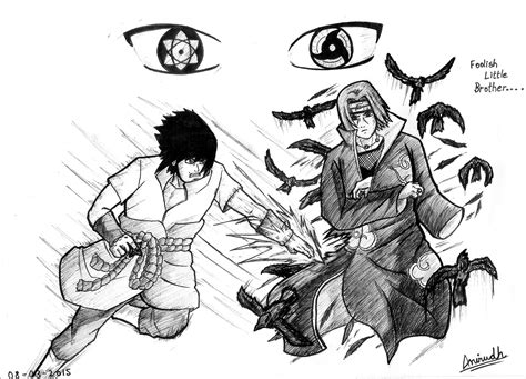 Sasuke Vs Itachi Drawing Images блог довнлоад имагес