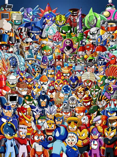 The Robot Masters A Comprehensive List And Descriptions Re·dact