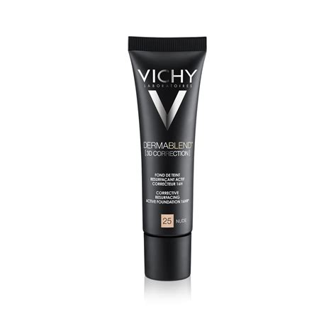 Buy Vichy Dermablend 3D Correction Oil Free Foundation 25 Nude 30ml USA
