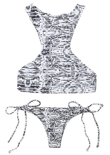 Mikoh Swimwear Barbados Venice Bikini Set Water Snake Night Shop