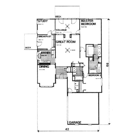 House 12558 Blueprint Details Floor Plans