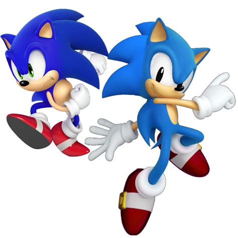 Classic Sonic Png Classic Sonic The Hedgehog Png Tran