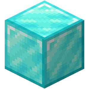 It's found right at the bottom of the world, below. Block of Diamond | Minecraft Wiki | Fandom