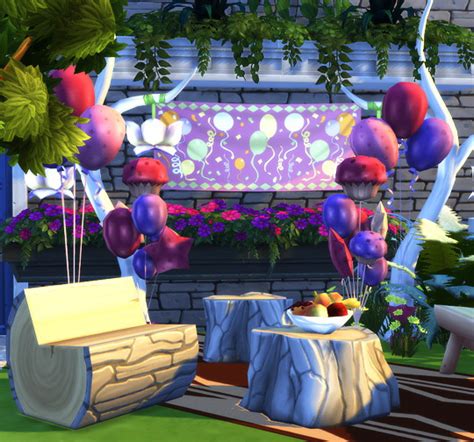 Party Decor Ts3 To Ts4 Conversion At Soloriya Sims 4 Updates