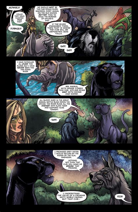 Grimm Fairy Tales Presents The Jungle Book Last Of The Species Issue 4
