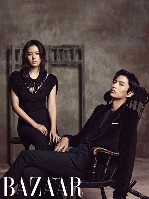 Though i probably would have done it anyways because.well, because lee min ki (duh!). Son Ye Jin And Lee Minki Strike A Pose For Harper's Bazaar ...