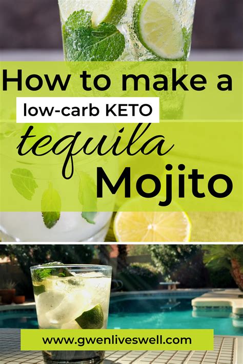 Tequila mojito is guaranteed to satisfy! Tequila Mojito Low Carb | Tequila cocktails, Tequila ...