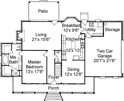 At architectural designs, we define small house plans as homes up to 1,500 square feet in size. Beautiful Cottage House Plan - 60005RC | Architectural ...