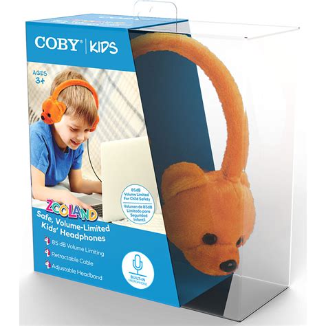 Coby Plush Headphone Wmic Bear Fesco Distributors