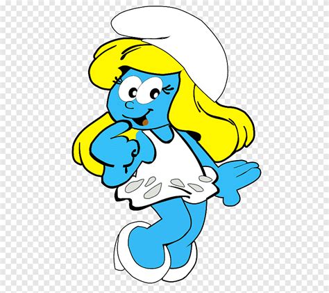 Free Download Clasic Smurfette Pitufina Png Pngegg