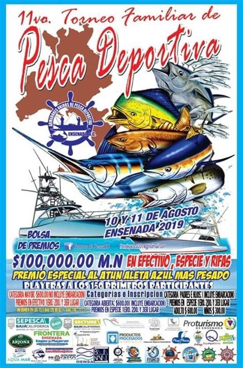Ensenada Te Invita A Torneo Familiar De Pesca Deportiva