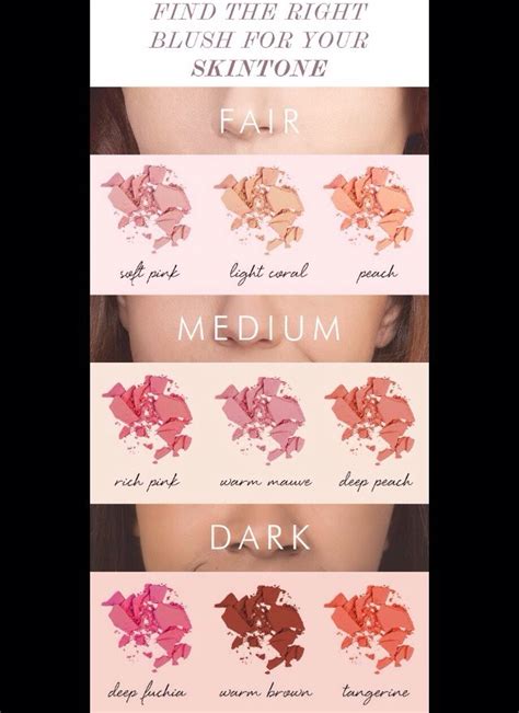 Find The Right Colour Blush For Your Skin Tone Musely