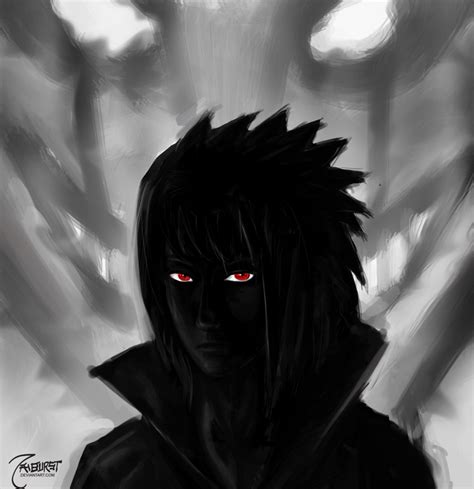 Dark Sasuke By Zaiburst On Deviantart